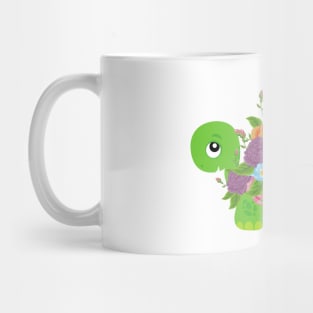 Flower turtle Mug